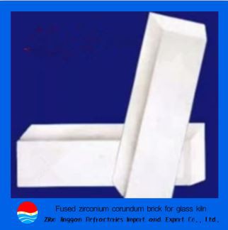 Zirconia  Corundum Brick  Fused Cast Block for Glass Furnace