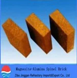 Good Corrosion Resistance Refractory Magnesia Alumina Spinel Bricks for Cement Rotary Kiln