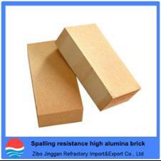 Types of Anti-Spalling High Alumina Refractory Brick