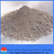 High Alumium Explosion-Proof Steel Fiber Reinforced Refractory Castable for Kilns
