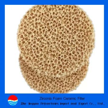 Chemical Stability and Corrosion-Resistance Zirconia Ceramic Foam Filter
